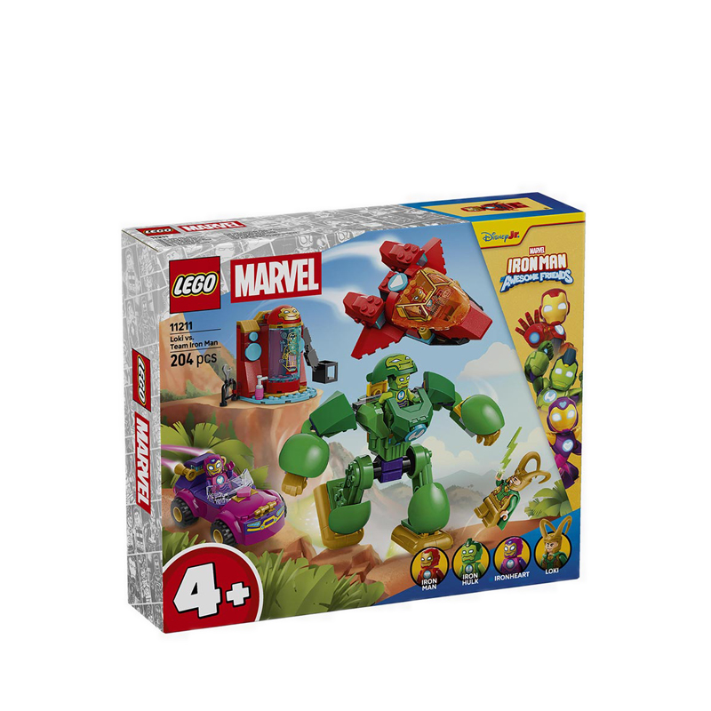 LEGO® ǀ Marvel Iron Man and His Awesome Friends Loki vs. Team Iron Man - 11211