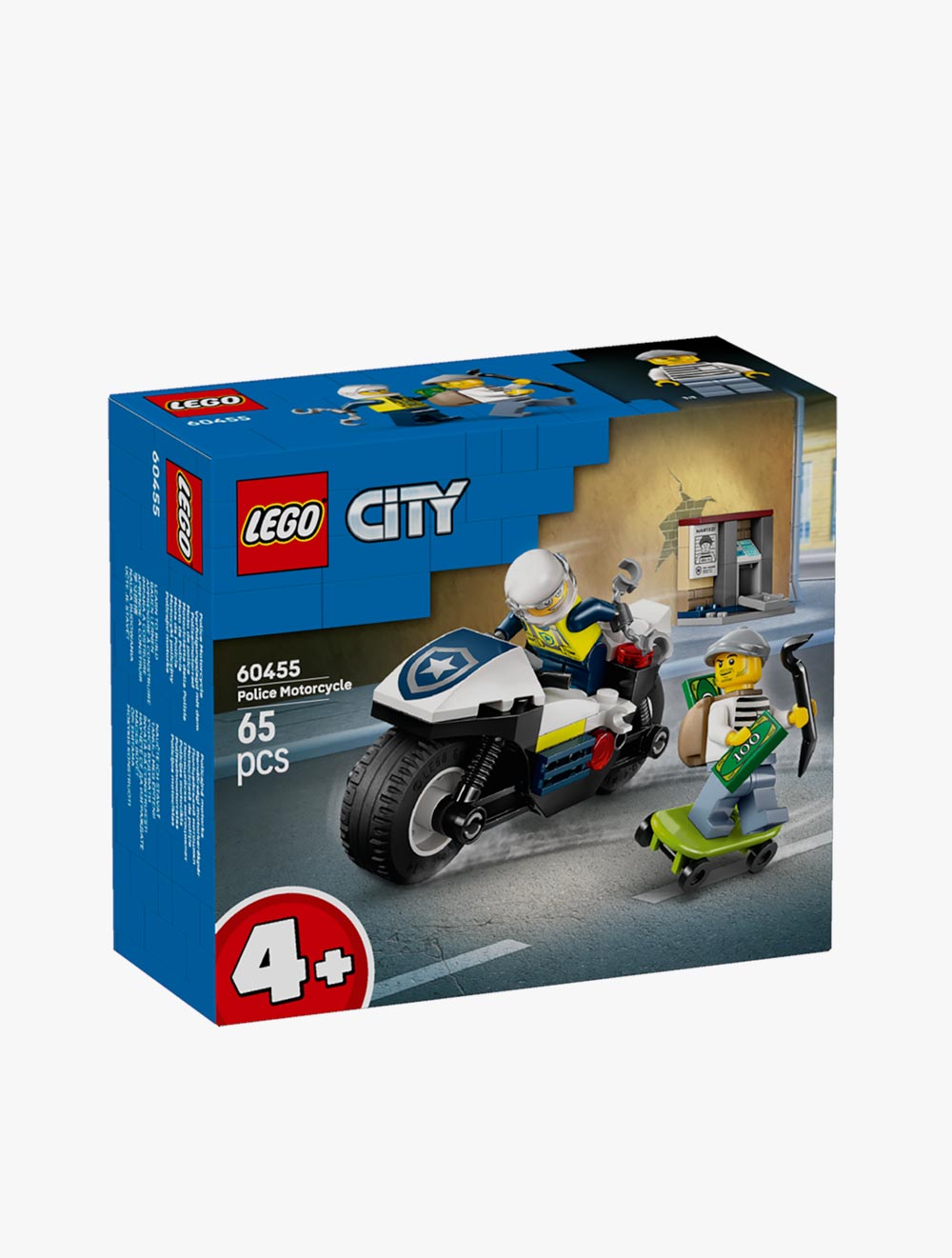LEGO® City Police Police Motorcycle Chase - 60455