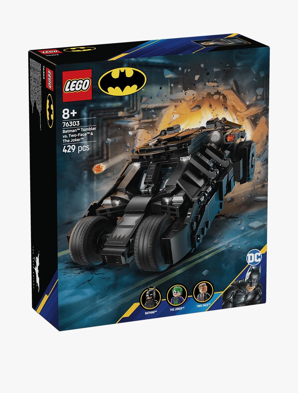 LEGO® Super Heroes DC Batman™ Tumbler vs. Two-Face™ & The - 76303