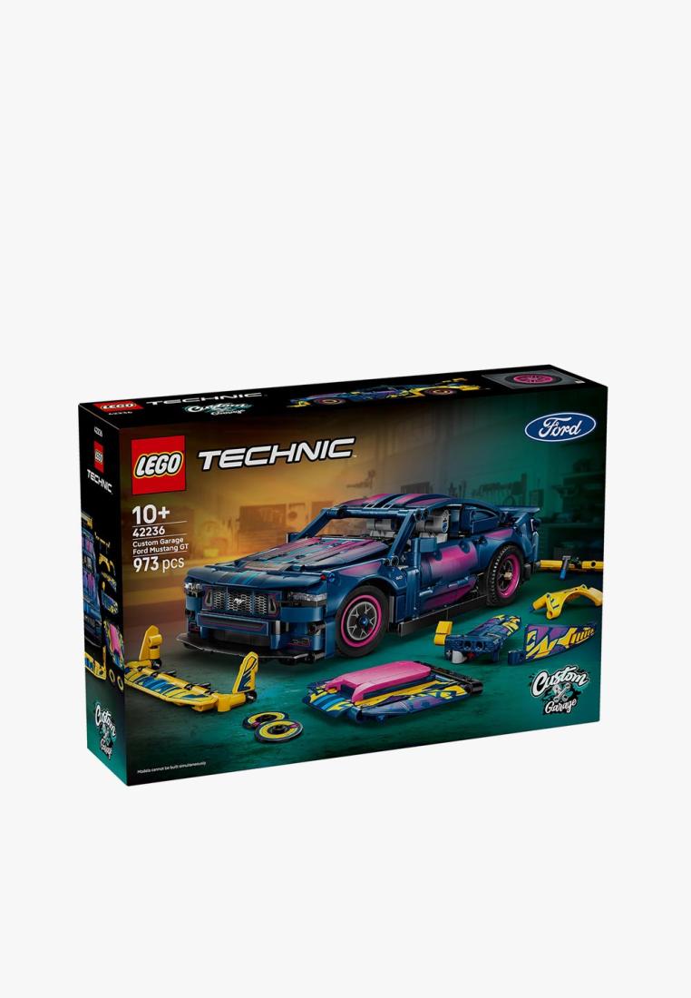 Lego Custom Garage Ford Mustang GT Car