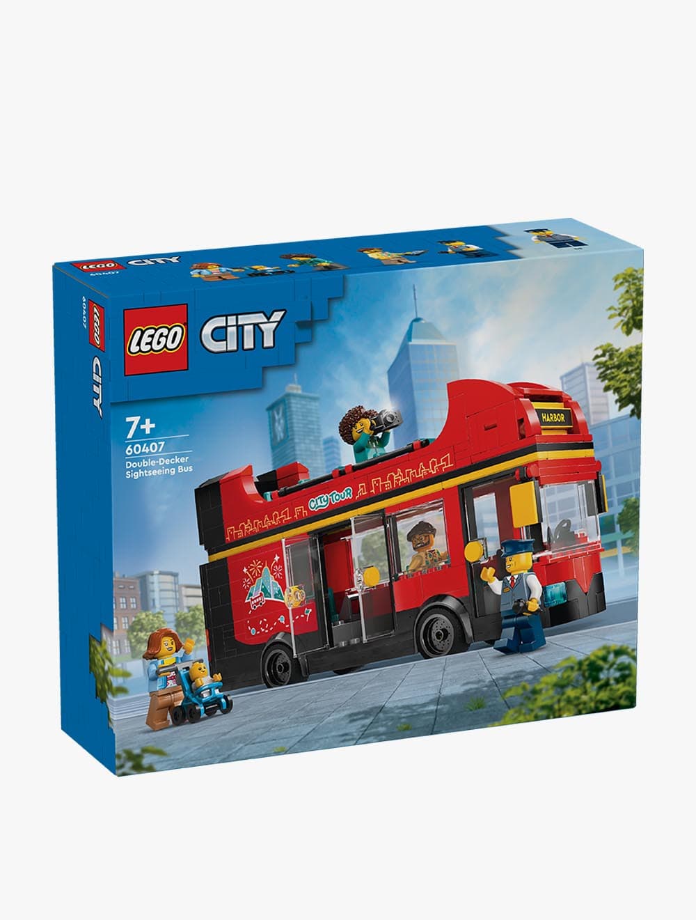 LEGO® City Red Double-Decker Sightseeing Bus - 60407