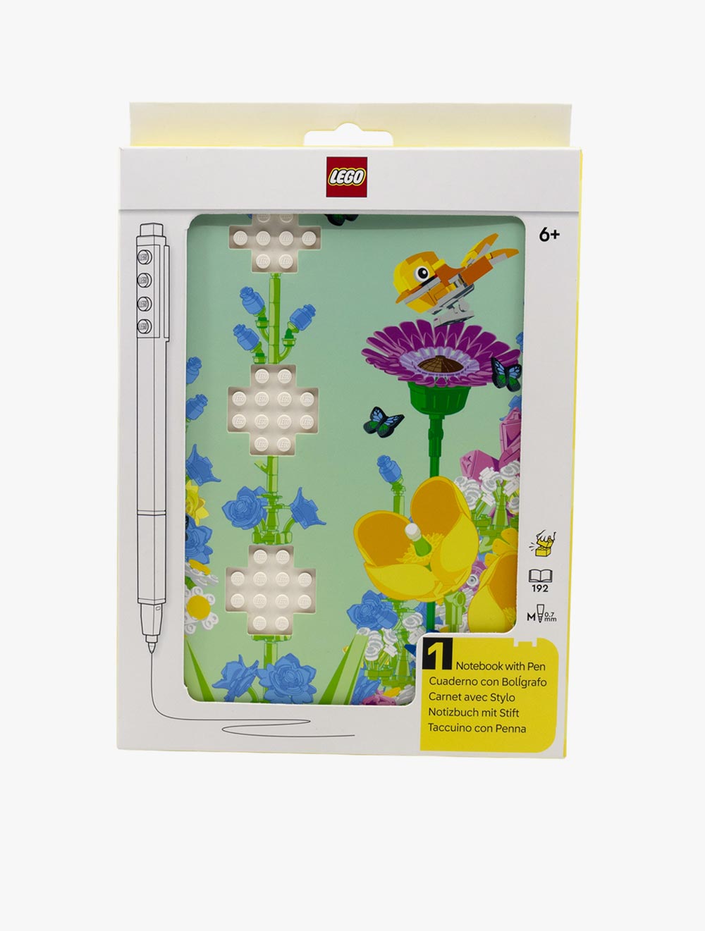 LEGO Reclaim & Recycle Notebook and Gel Pen  Botanical - 53502