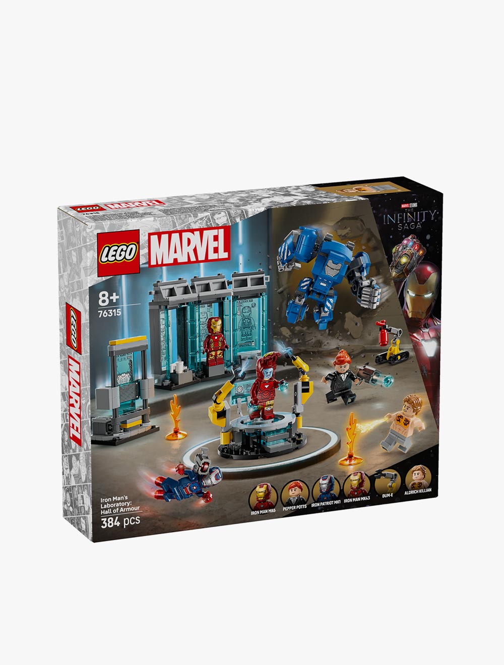 LEGO® Super Heroes Marvel Iron Man's Laboratory: Hall of Armor - 76315