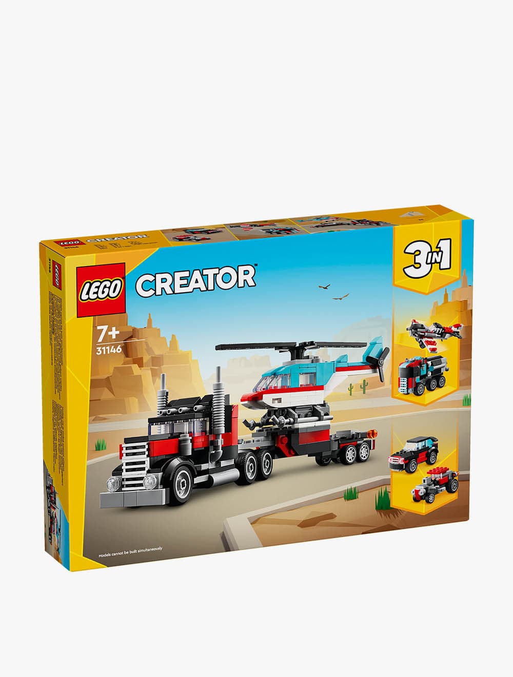 LEGO® Creator Flatbed Truck with Helicopter - 31146