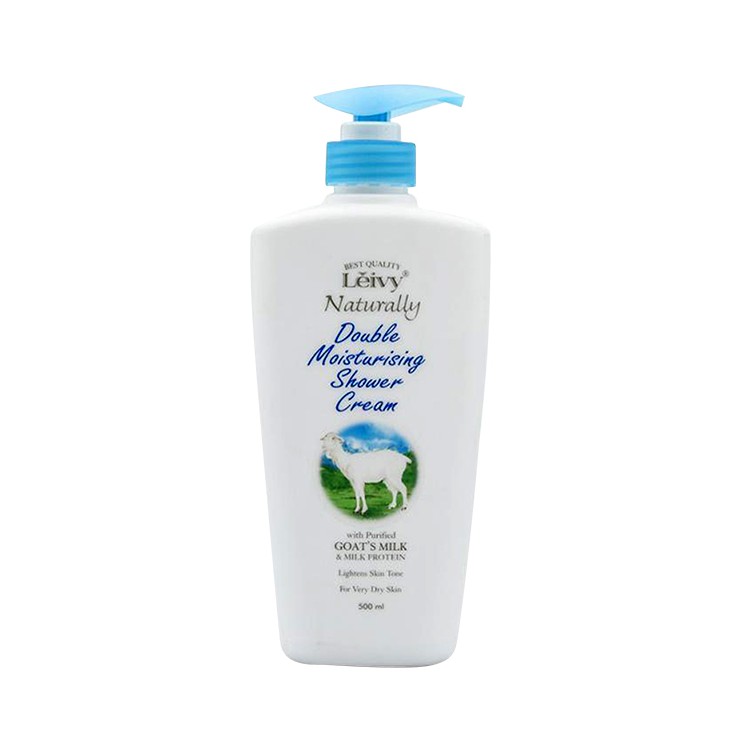 LEIVY Shower Cream Goat's Milk Pump 500ml (126581)