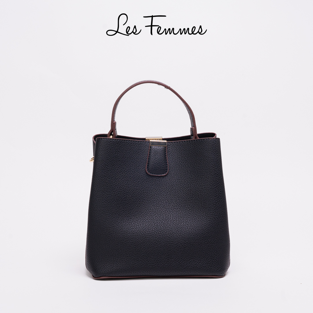 Les Femmes Kallen Bag Tas Selempang Wanita G349 210912 - Colour BLACK
