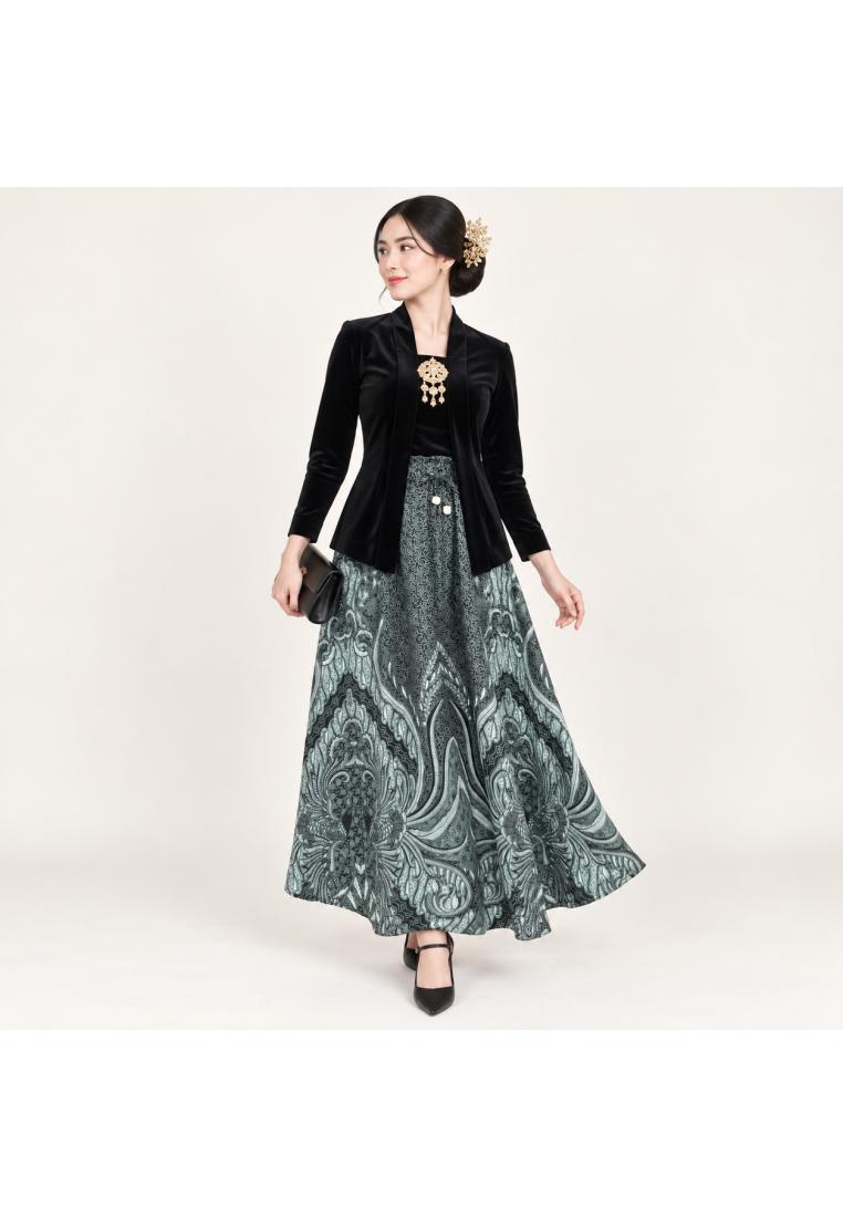 LEZAHRASIGNATURE Rok Panjang Wanita - Cendrawasih Etnik Batik Skirt