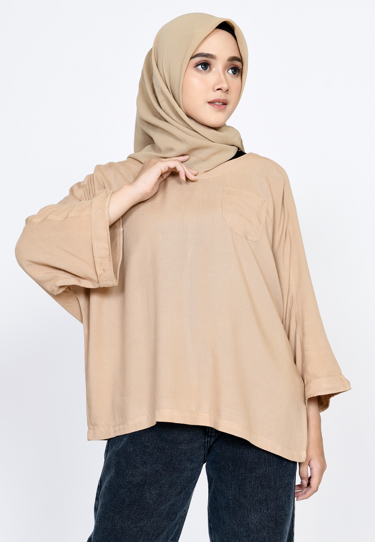 LEZAHRASIGNATURE Blouse Rayon Cotton Rani