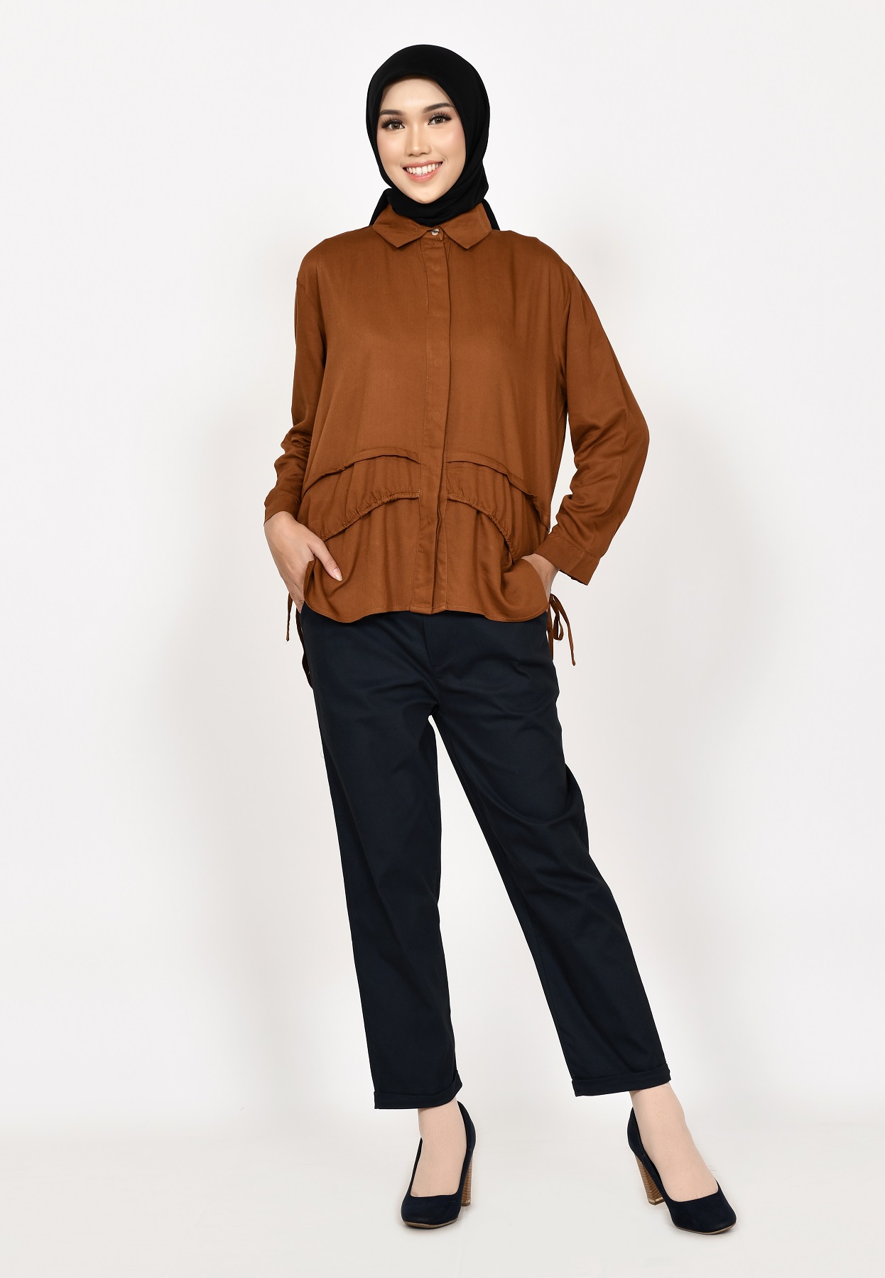 LEZAHRASIGNATURE Longpant Twill Aulia