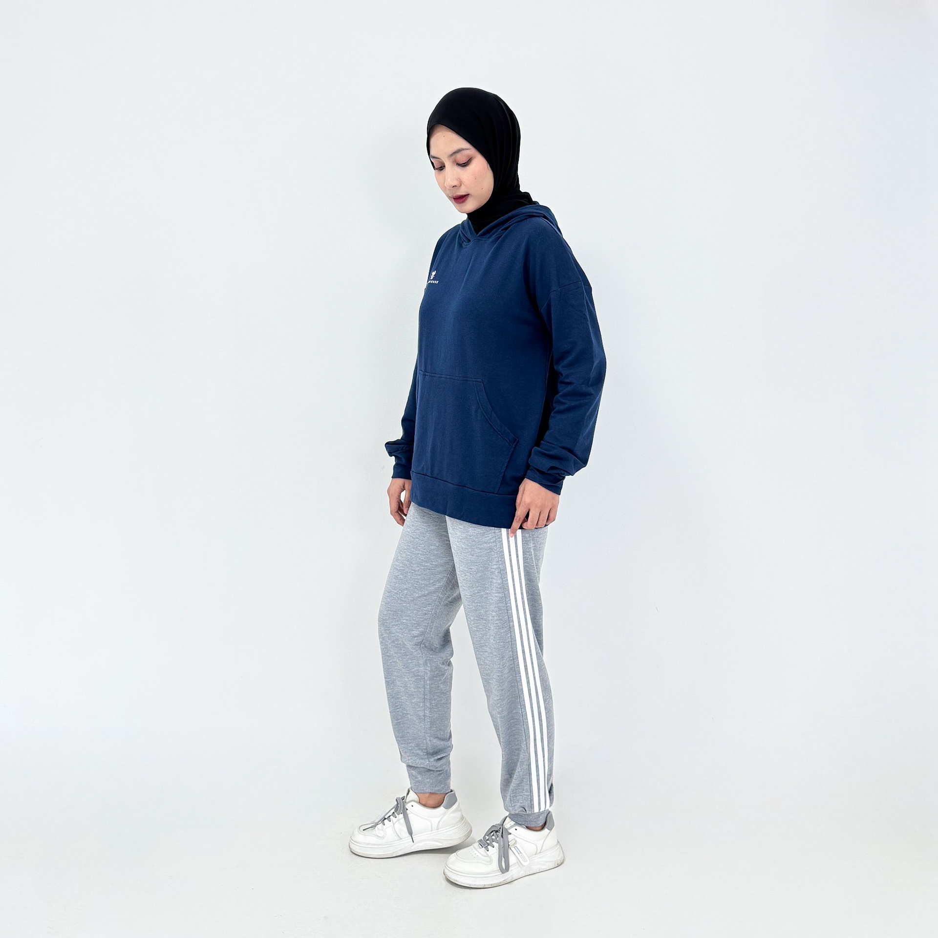 LEZAHRASIGNATURE Baju Olahraga Wanita SET SPORTY HOODIE JOGGER