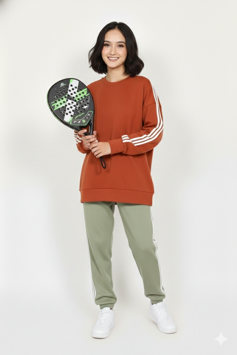 LEZAHRASIGNATURE Setelan Training Olahraga Wanita ONE SET KINARA
