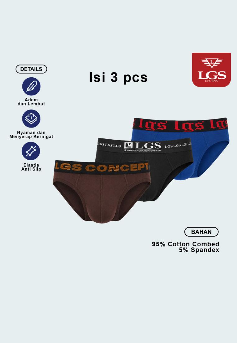 LGS - Underwear - Pakaian Dalam Pria - LEMN.002.898.3.7C
