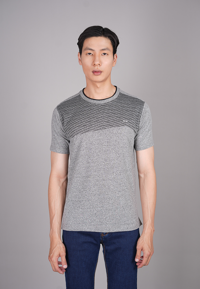 LGS - Kaos Casual Pria - Lengan Pendek - Abu-Abu - JTS.323.S3125F.01.C
