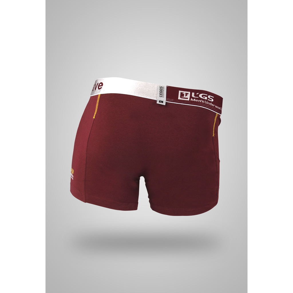 LGS - Underwear - Boxer - Red - 1 Pcs - LEBX.002.664.1MR.7C Merah Nyaman