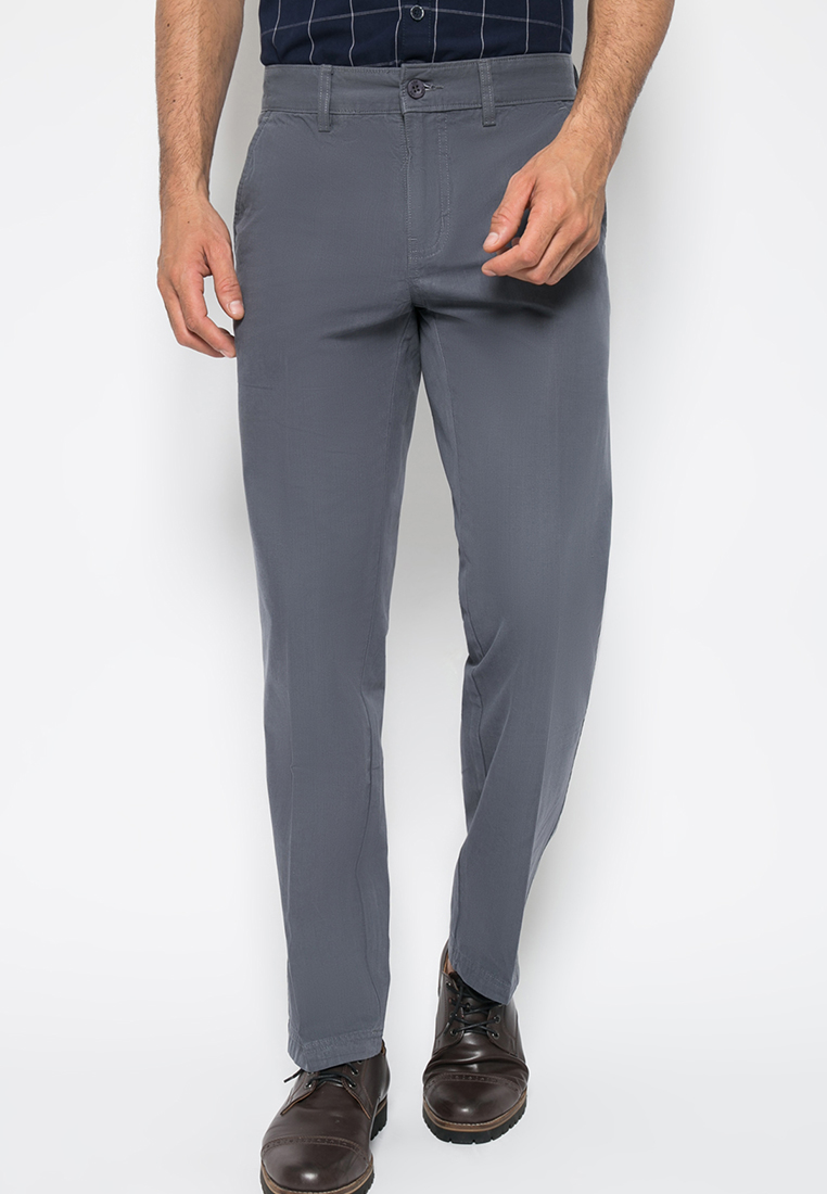 LGS - Celana Panjang Casual Pria Abu-Abu Regular Fit CCT.501.027.004.C