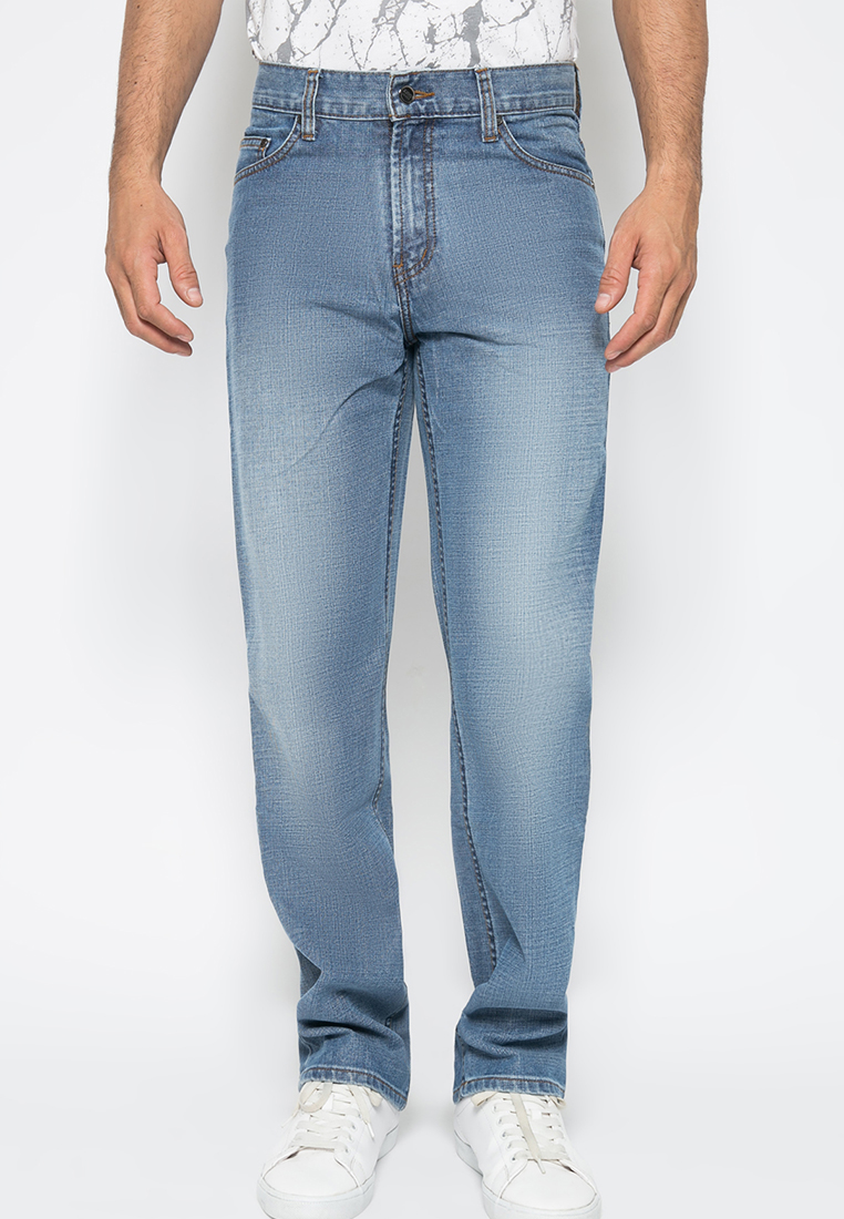 LGS - Celana Jeans Panjang Pria Washed Blue LEJT.097.388V.312.7C