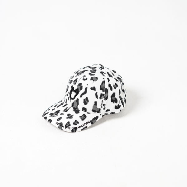 LIFEWORK Topi LIFE WORK RADOG HEAD OUTLINE LEOPARD BLACK WHITE CAP 100% ORIGINAL - OS ADJUST
