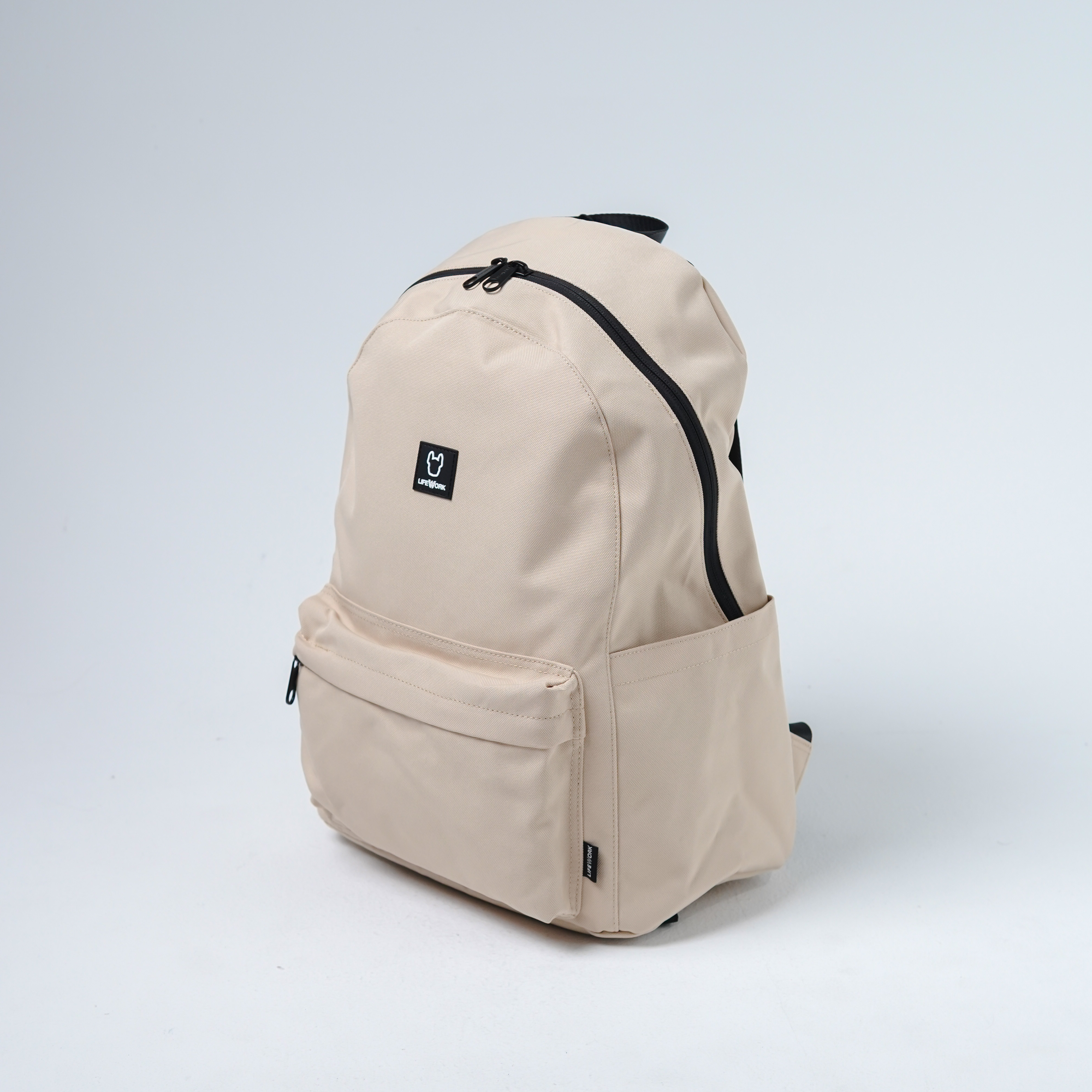 LIFEWORK Tas LIFE WORK RADOG PATCH SQUARE BEIGE SS25 BACKPACK 100% ORIGINAL