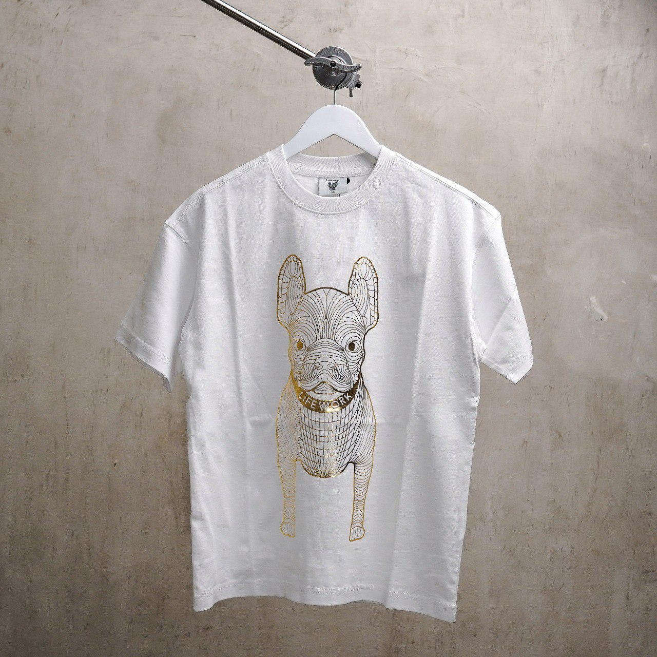 LIFEWORK Kaos LIFE WORK RADOG GOLD WHITE TSHIRT 100% ORIGINAL