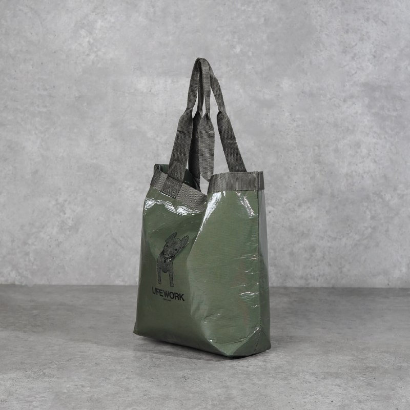 LIFEWORK Tas LIFE WORK RADOG BLACK KHAKI GREEN TOTE BAG 100% ORIGINAL