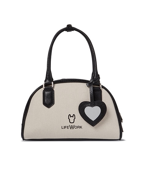 LIFEWORK Radog Love Charm Oxford Tote Bag Black