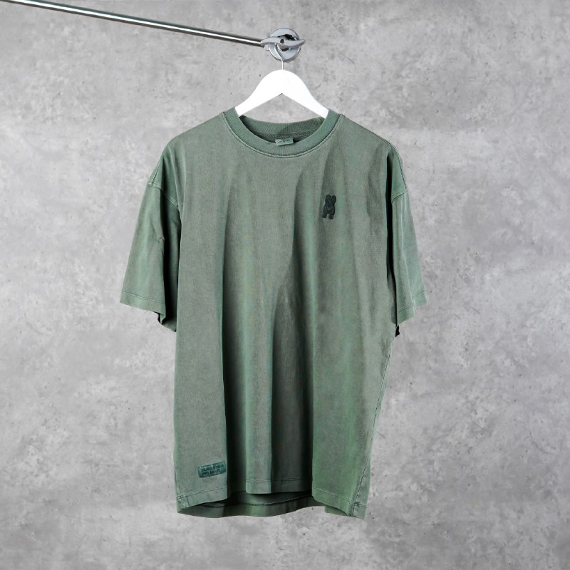 LIFEWORK Kaos LIFE WORK RADOG POCKET EMBROIDERY KHAKI GREEN TSHIRT 100% ORIGINAL