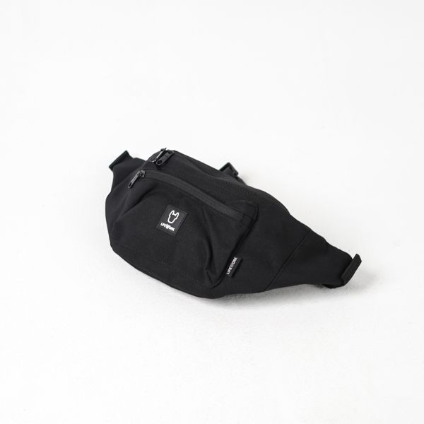 LIFEWORK Tas LIFE WORK RADOG PATCH SQUARE BLACK WAIST BAG 100%O ORIGINAL