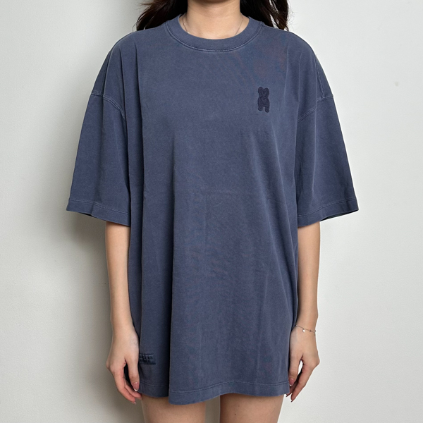 LIFEWORK Kaos LIFE WORK RADOG POCKET EMBROIDERY NAVY TSHIRT 100% ORIGINAL