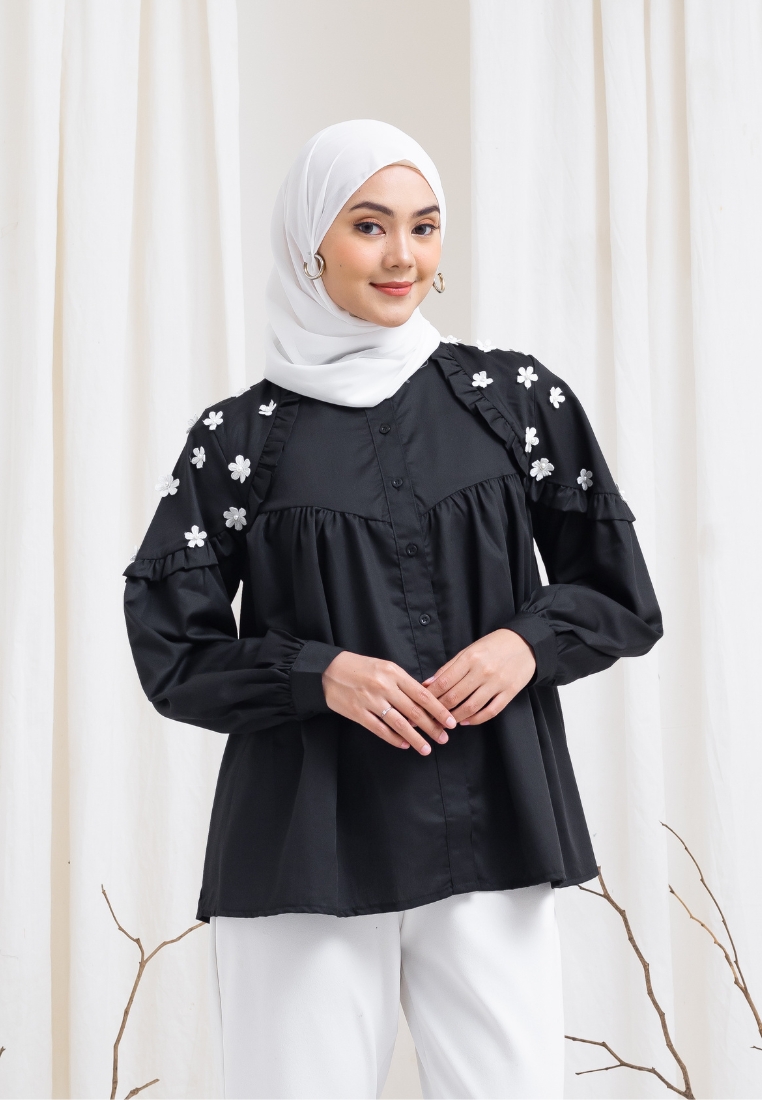 LISH Kalisha Blouse - Oreo