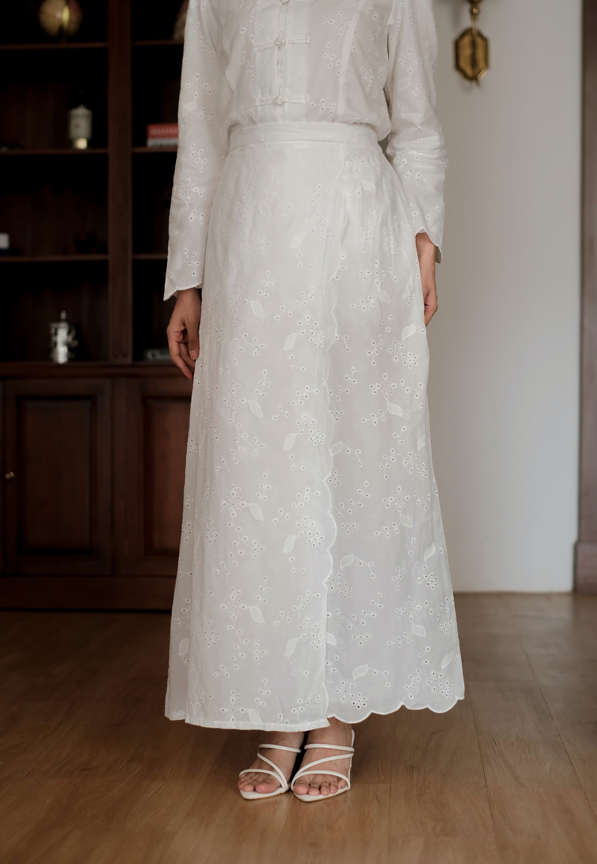LISH Jenna Skirt - White