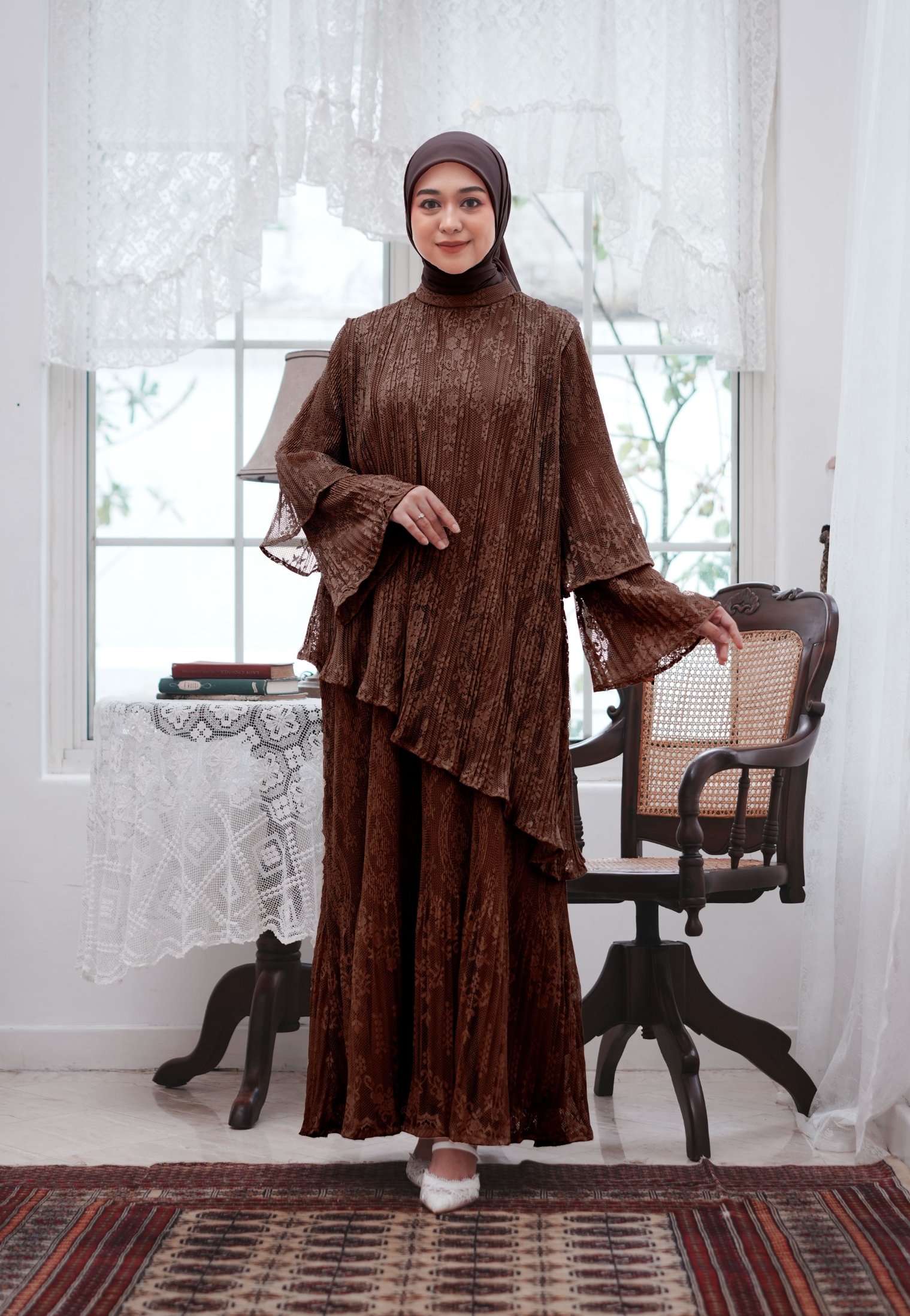 LISH Damara Dress - Chocolate