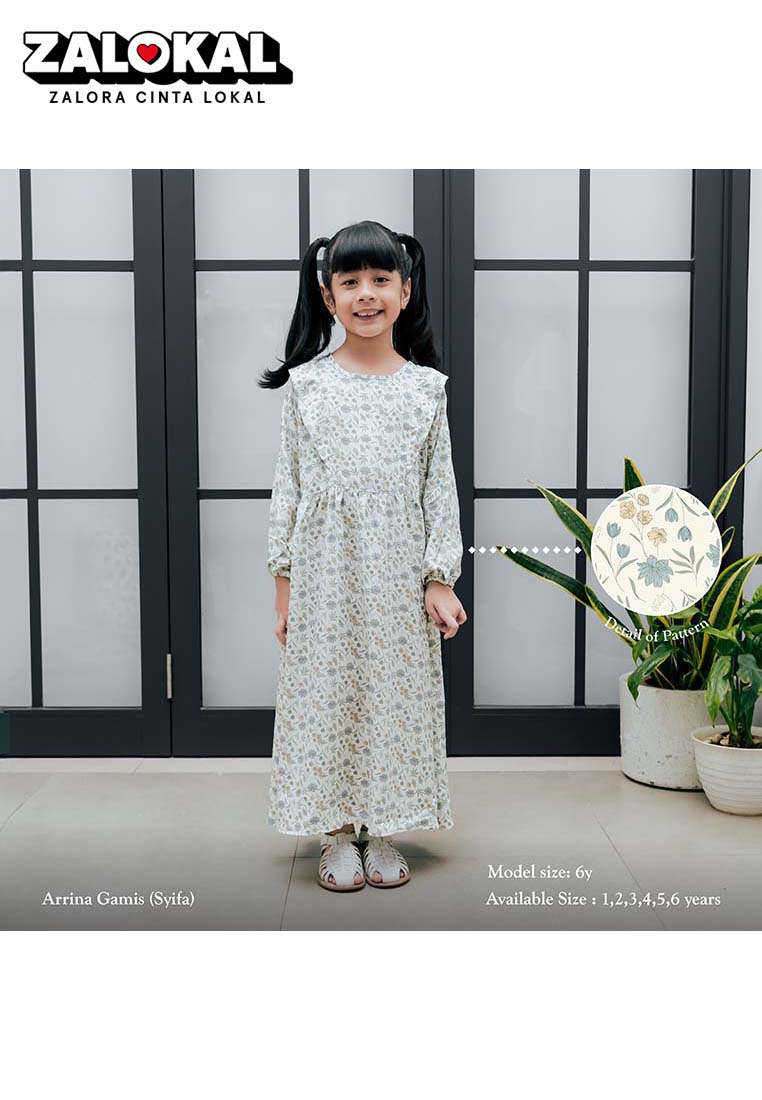 Little Palmerhaus - Arrina Gamis (Baju Gamis anak perempuan) Syifa