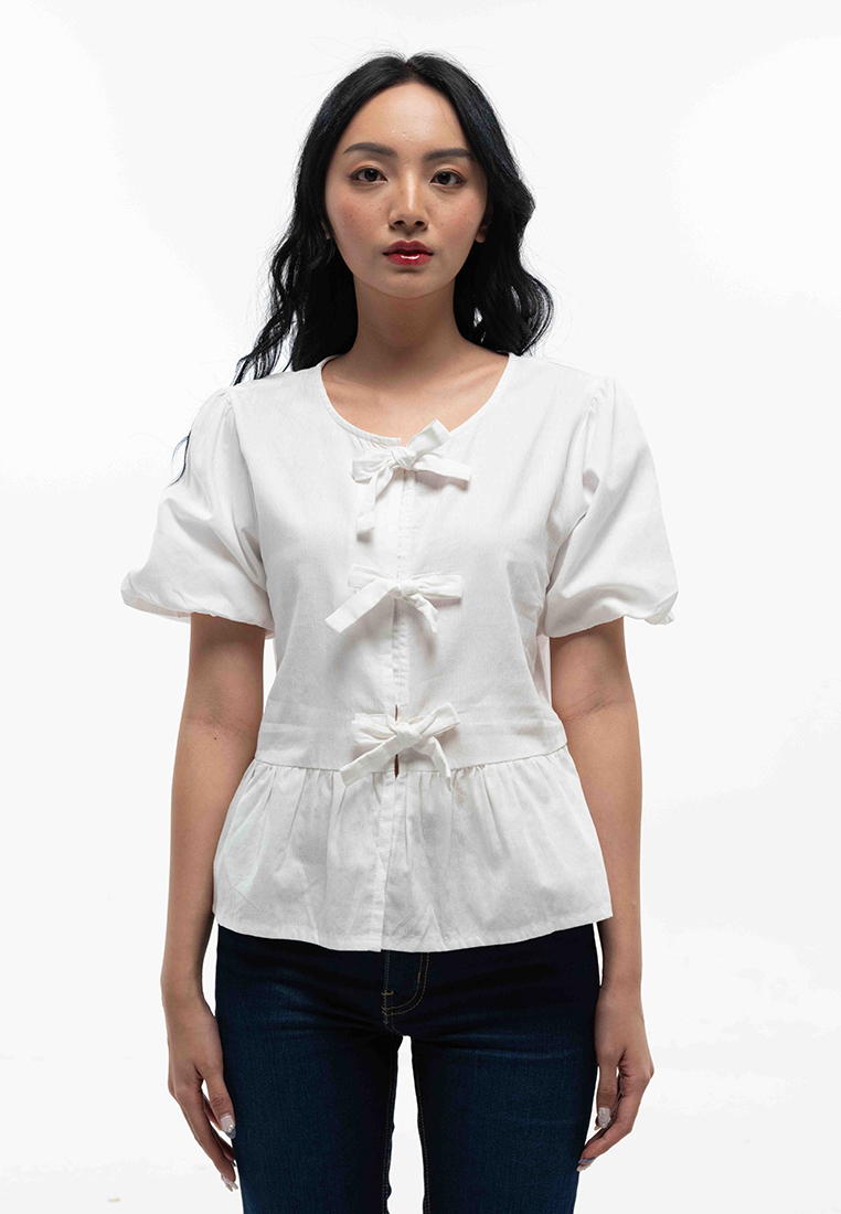 Little X eight Mom Wu Qian Blouse