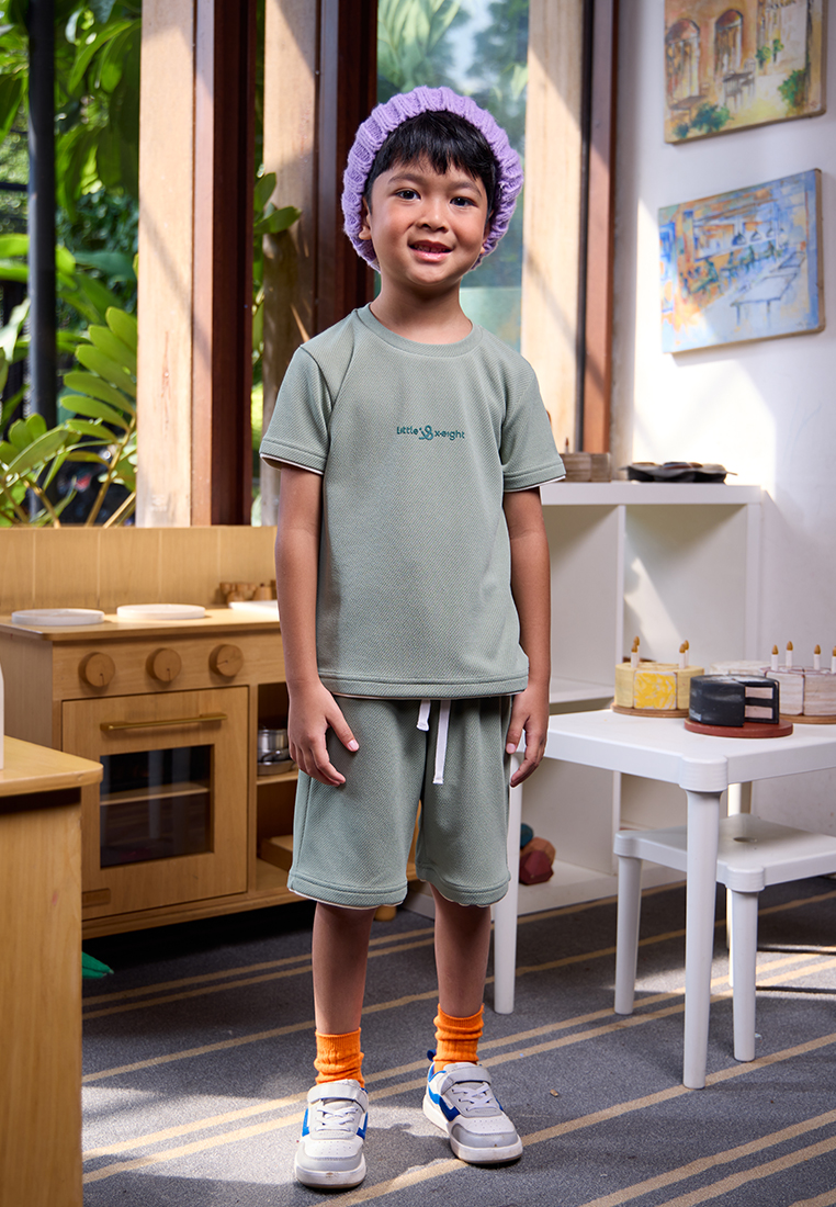Little X eight Boy Hopkins One Set - One Set Kaos dan Celana Anak Cowok Kids