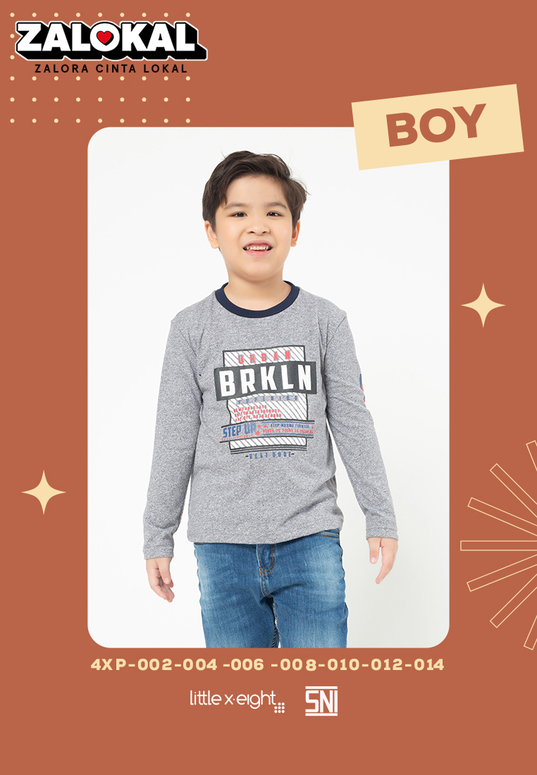 LITTLE X EIGHT Boy Yudhistira T-Shirt Kids