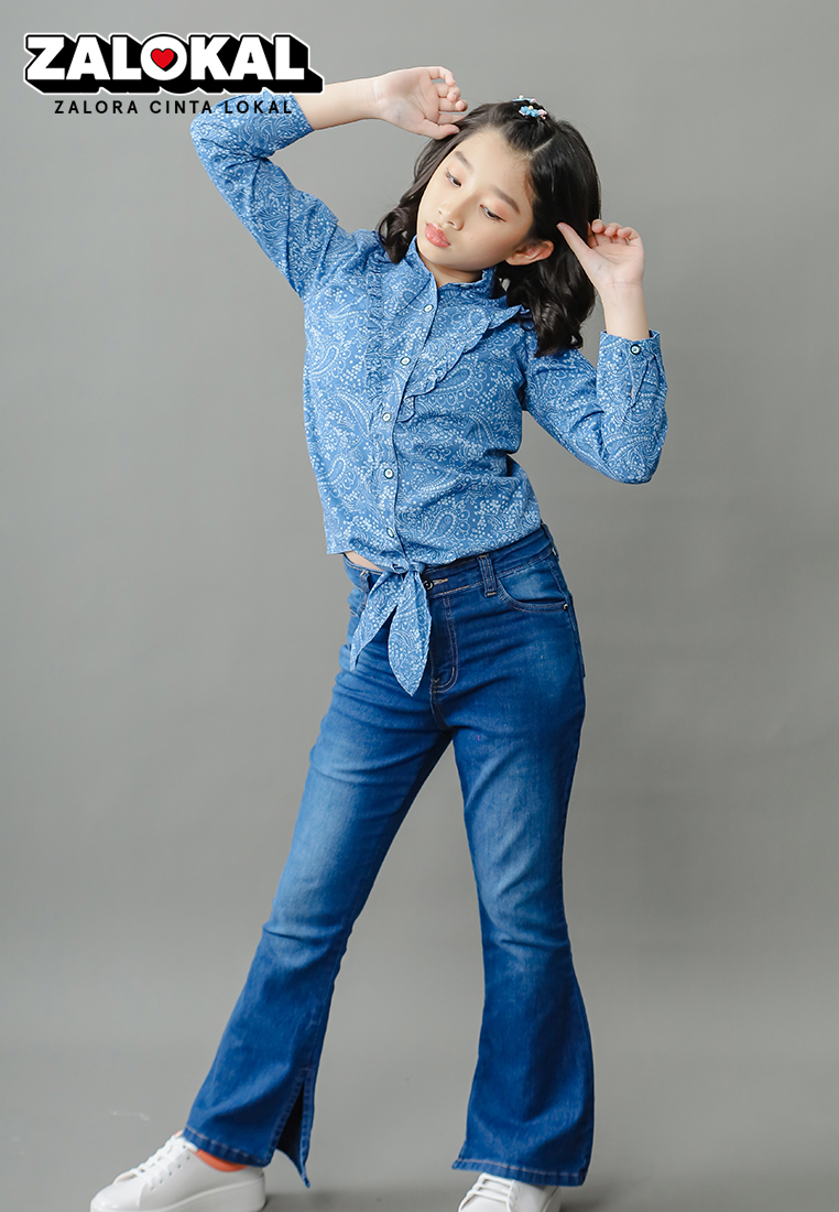 LITTLE X EIGHT Girl Masayu Blouse Kids