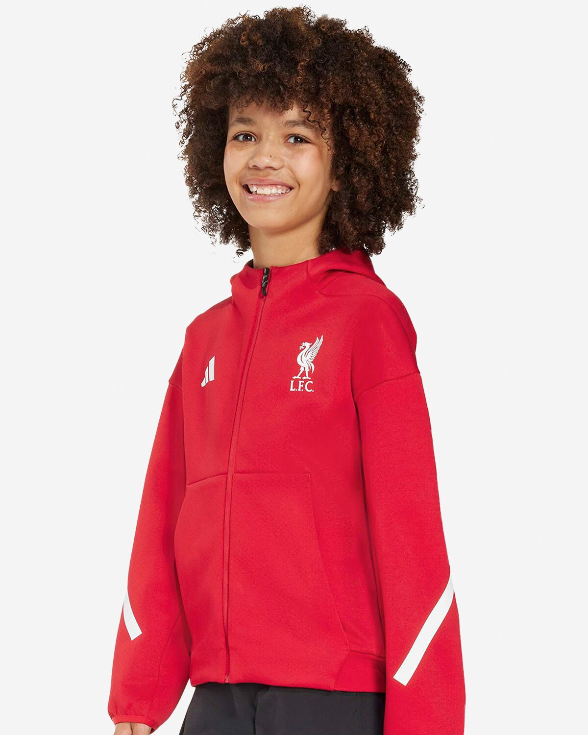 Liverpool FC adidas Z.N.E. Anthem Jacket Kids - Official LFC Jaket Original Anak