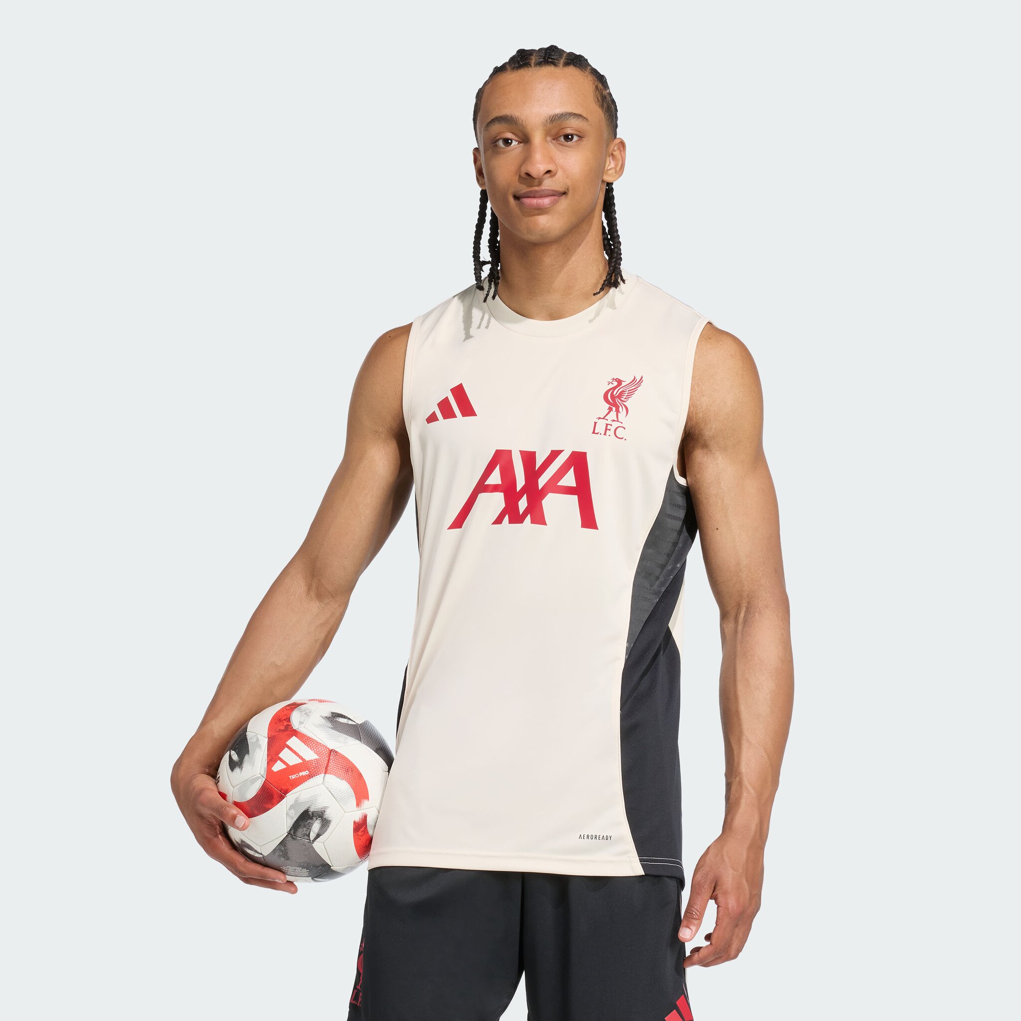 Liverpool FC adidas Tiro 25 Competition Sleeveless Jersey  - Official LFC Jersey Original Pria