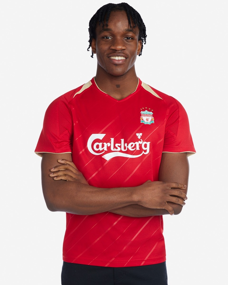 Liverpool FC 2005-2006 Euro Home Shirt Men - Official LFC Jersey Original Pria