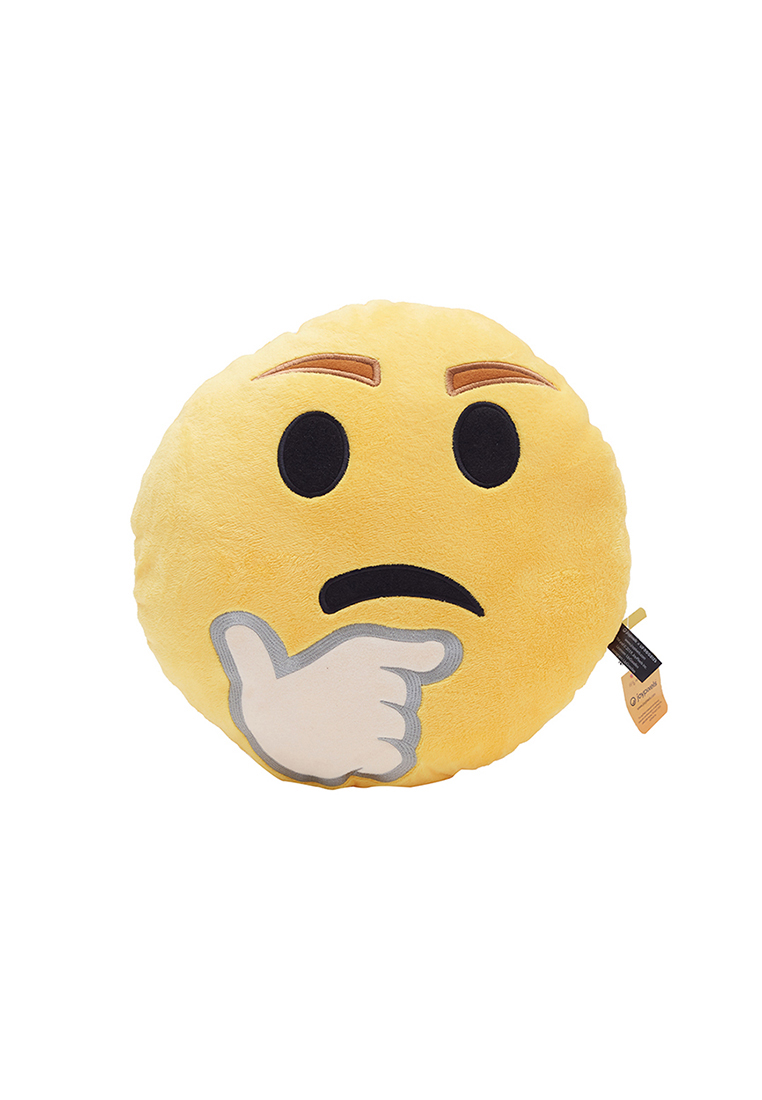 Locally Blend Bantal Boneka Emoji Thinking