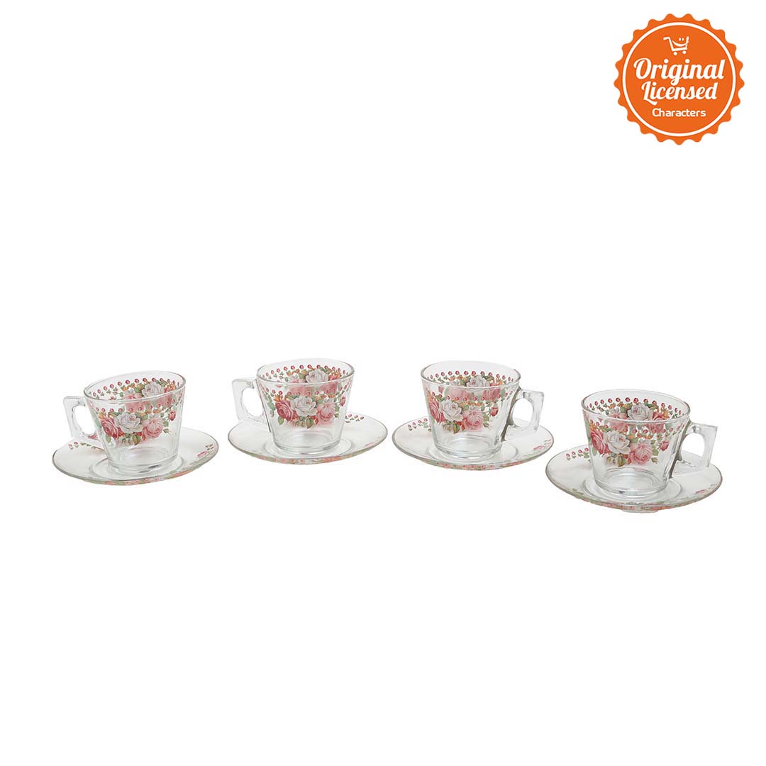 Locally Blend Brighton Cup And Saucer Set Summer Rose 8Pcs