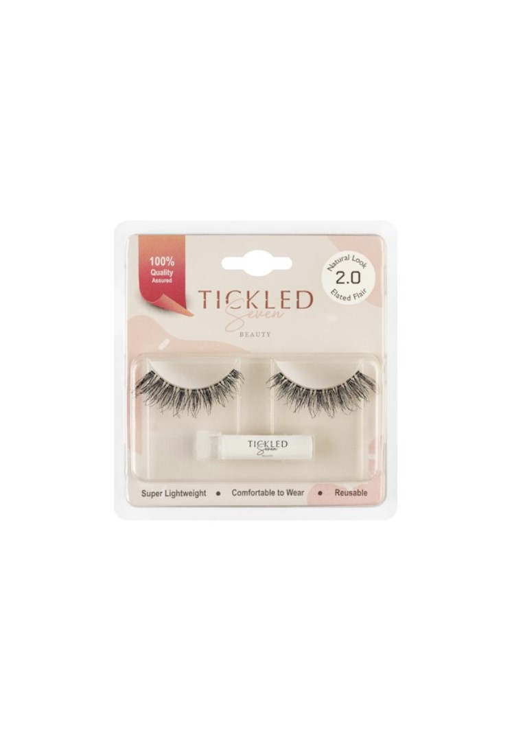 Locally Blend Bulu Mata Tickled Seven - Individual Pack Eyelashes Elated Flair 2.0