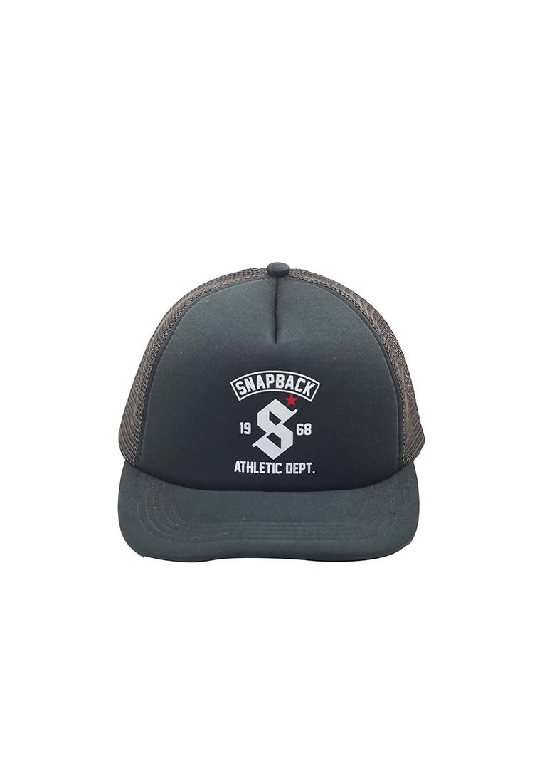Locally Blend Snapback Topi Trucker Dewasa Hijau Army Snapback 1968 Athletic Dept