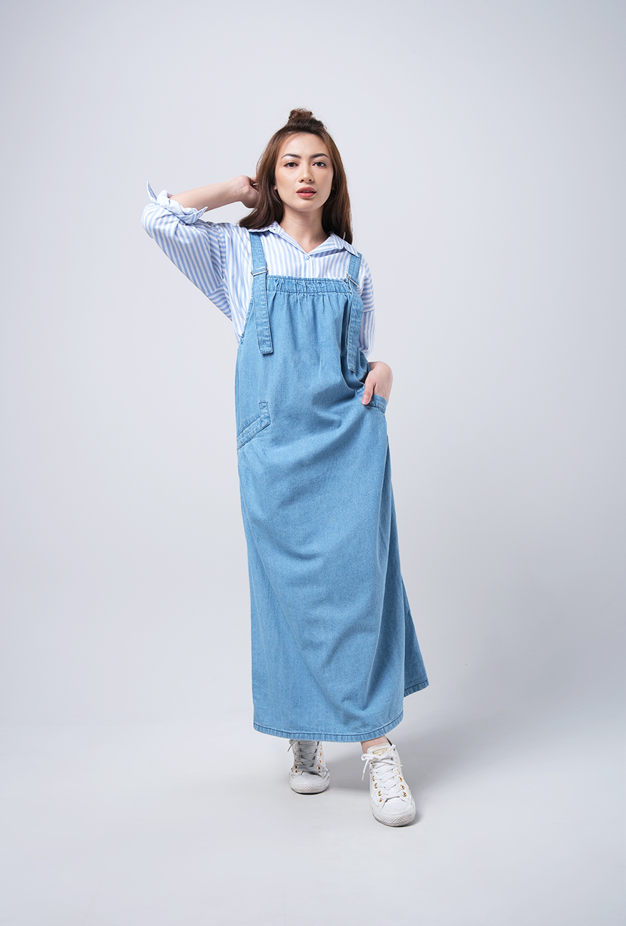 LOGO JEANS Dress Overall Calee