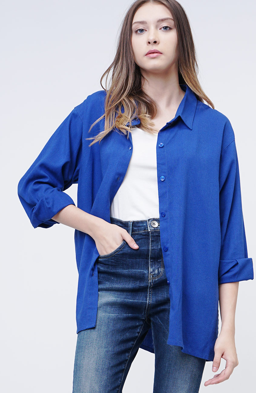 LOGO JEANS Kemeja Wanita Loona