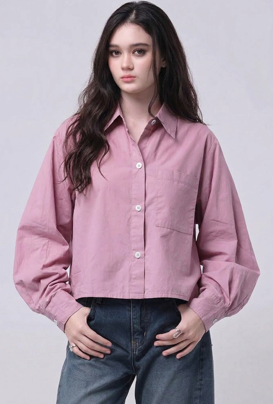LOGO JEANS Kemeja Wanita Selra