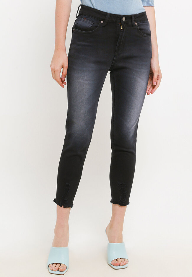 Lois Jeans Skinny Pants Asimetris FSW305
