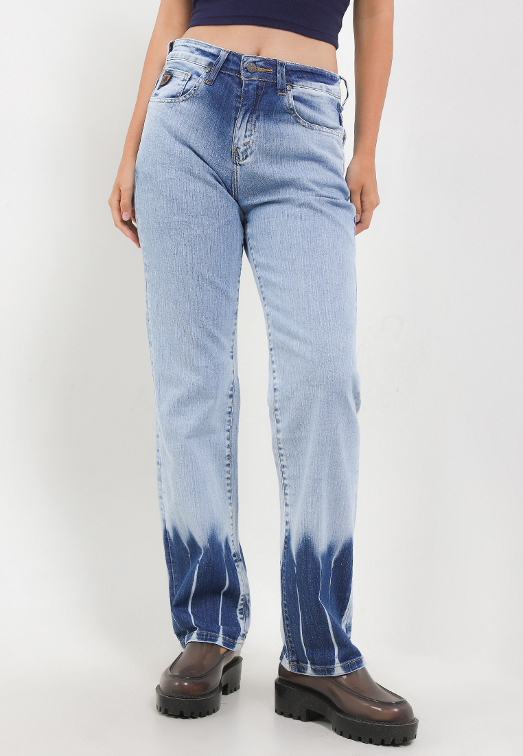 Lois Jeans High Waist Straight Denim Pant FWL378