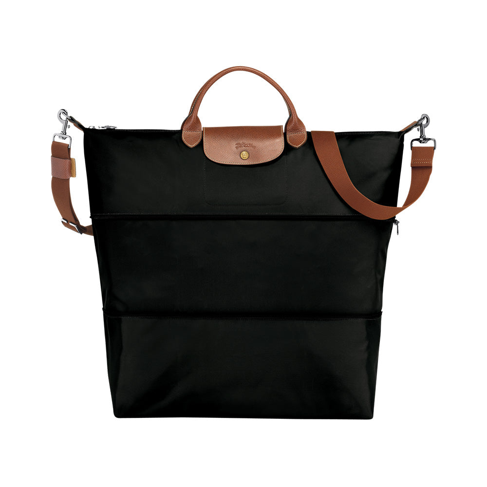 LONGCHAMP Le Pliage Expandable Travel Bag Black