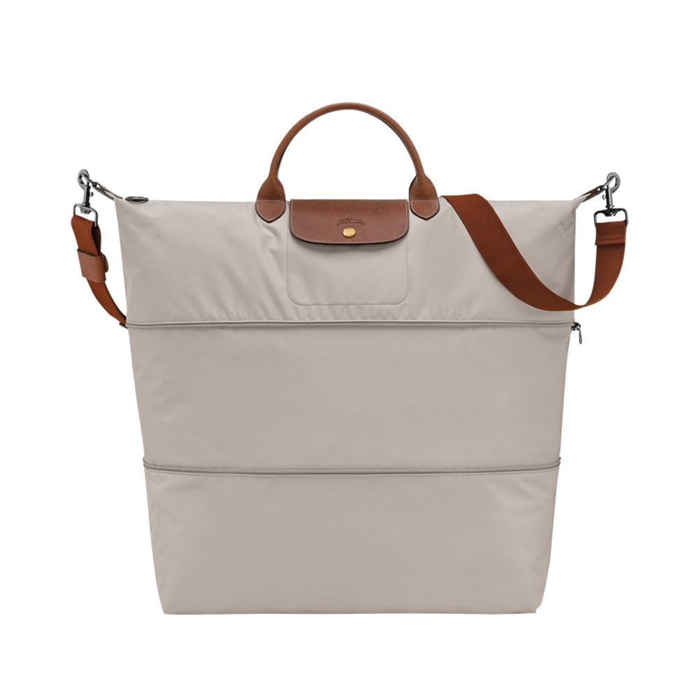 LONGCHAMP Le Pliage Expandable Travel Bag Pebble